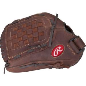 Rawlings | Player Preferred Adult Ball Glove | Baseball/Slowpitch Softball | Multiple Styles(Pull Strap | Basket Web | Brown)