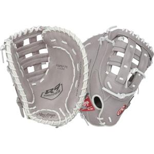 Rawlings | R9 Fastpitch Softball Glove | Sizes 11.5″ – 13″ | Multiple Styles(Modified Pro H-Web | Grey)