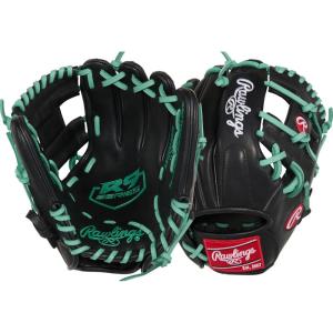 Rawlings | R9 Youth Contour FIT Baseball Glove | Sizes 11″ – 12″ | Multiple Styles(Black / Mint | Pro I Web)