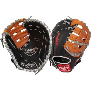 Rawlings | R9 Youth Contour FIT Baseball Glove | Sizes 11″ – 12″ | Multiple Styles(Black / Tan | Pro H Web)