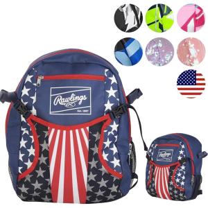 Rawlings | REMIX T-Ball & Youth Backpack Equipment Bag | Baseball/Softball | Multiple Colors(Usa)