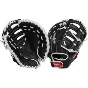 Rawlings | Shut Out Youth Softball Glove | Sizes 11.5″ – 12.5″ | Multiple Styles(Black / White | Single Post Double Bar Web)