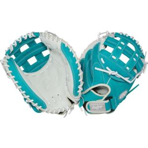 Rawlings | Shut Out Youth Softball Glove | Sizes 11.5″ – 12.5″ | Multiple Styles(White / Teal | Modified H Web)