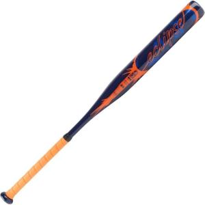 Rawlings Eclipse Fastpitch Softball Bat | -12 Drop | 1 Pc. Aluminum | Approved for All Associations(Navy / Orange)