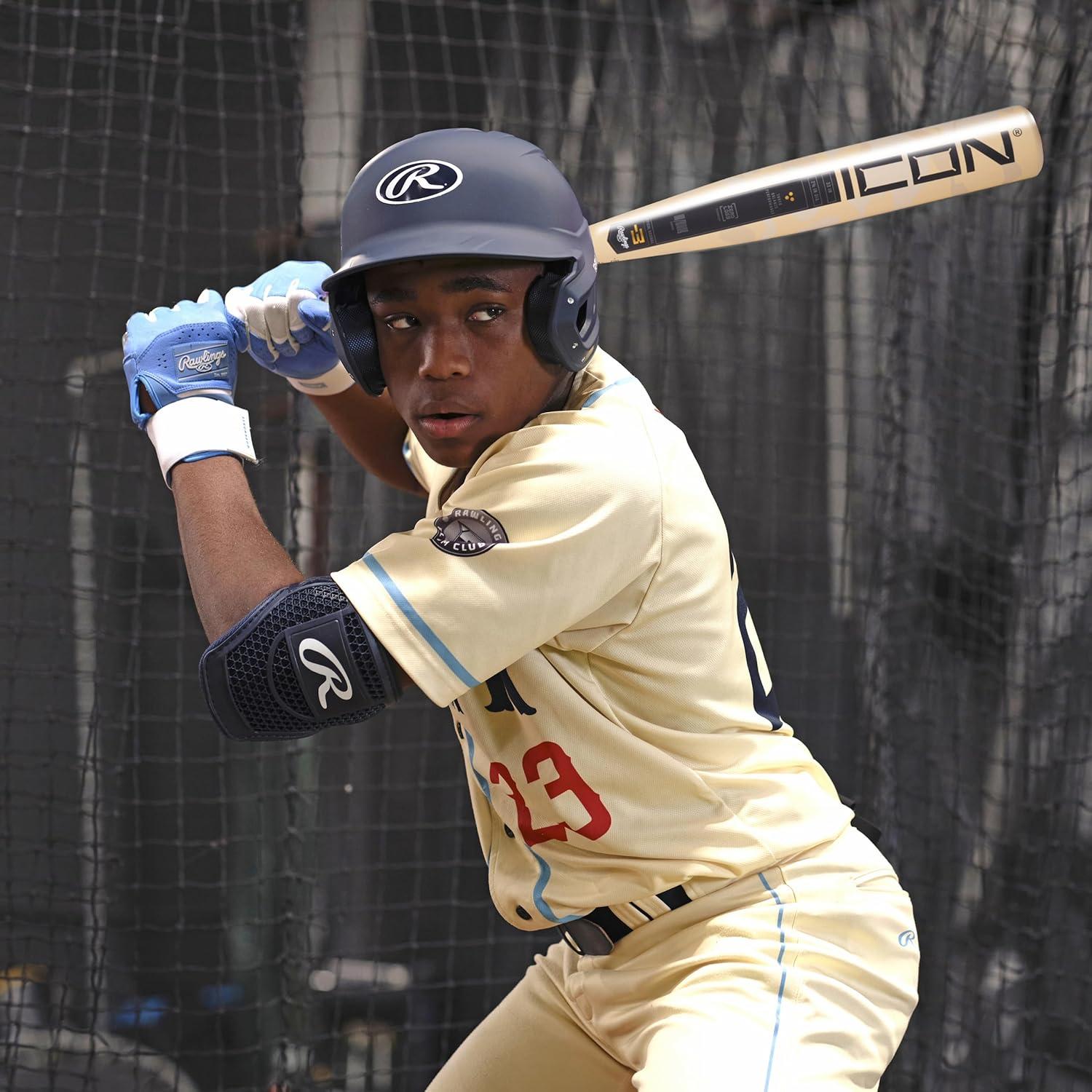 imageRawlings Batters Elbow Guard BaseballSoftball Multiple Sizes ampamp ColorsPink