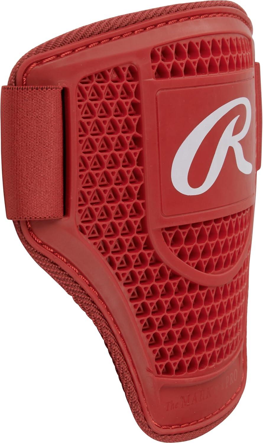 imageRawlings Batters Elbow Guard BaseballSoftball Multiple Sizes ampamp ColorsScarlet