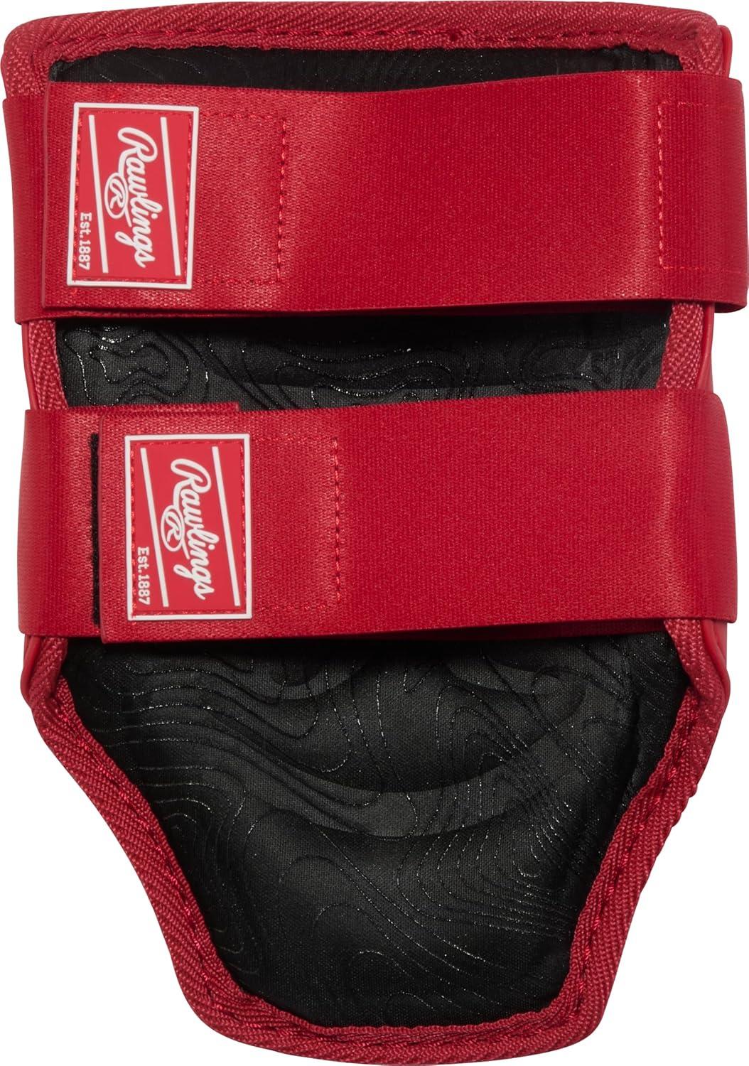 imageRawlings Batters Elbow Guard BaseballSoftball Multiple Sizes ampamp ColorsScarlet