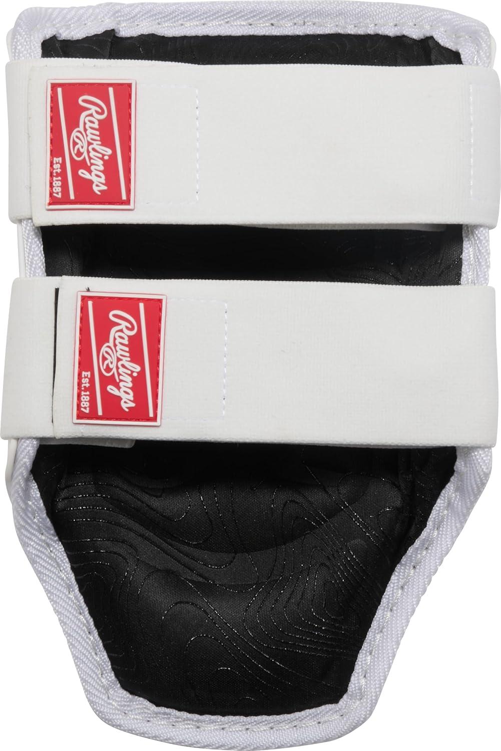 imageRawlings Batters Elbow Guard BaseballSoftball Multiple Sizes ampamp ColorsWhite