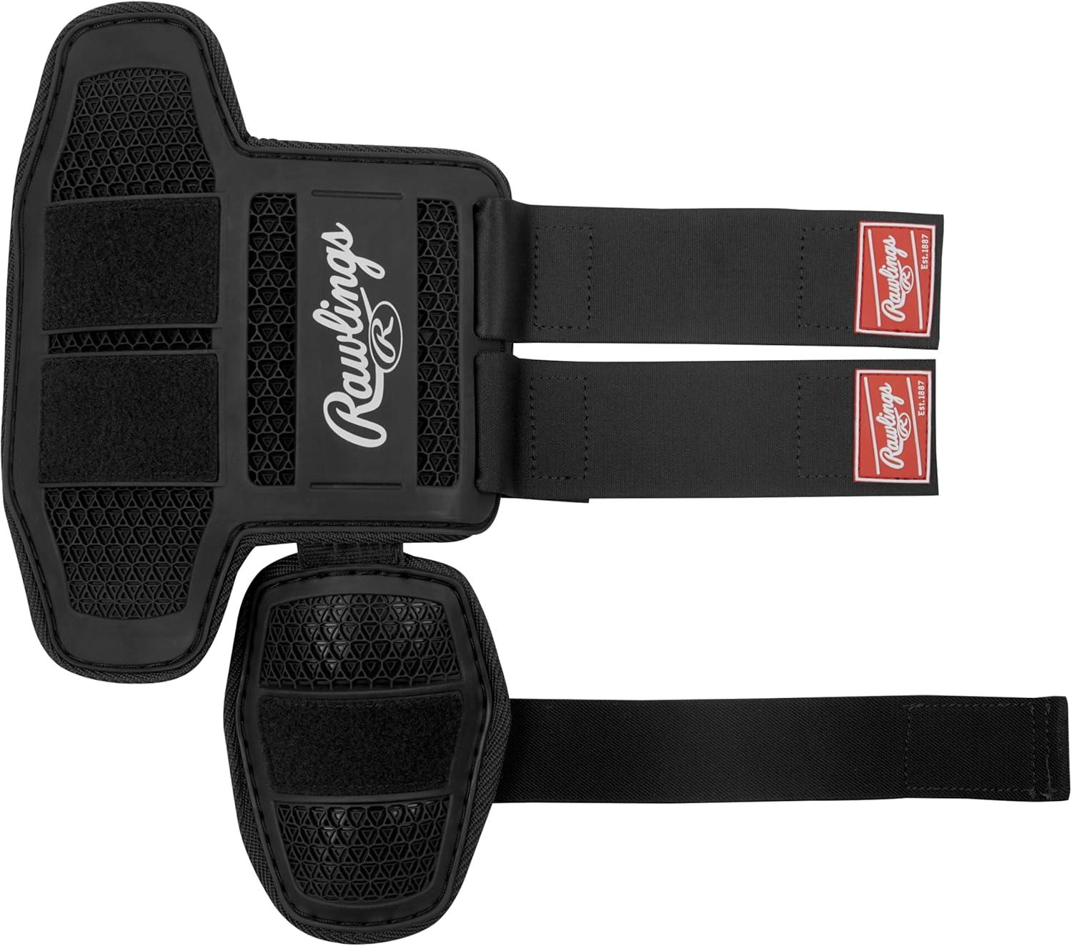 imageRawlings Batters Leg Guard Baseball Softball Small ampamp Large Sizes Multiple ColorsBlack