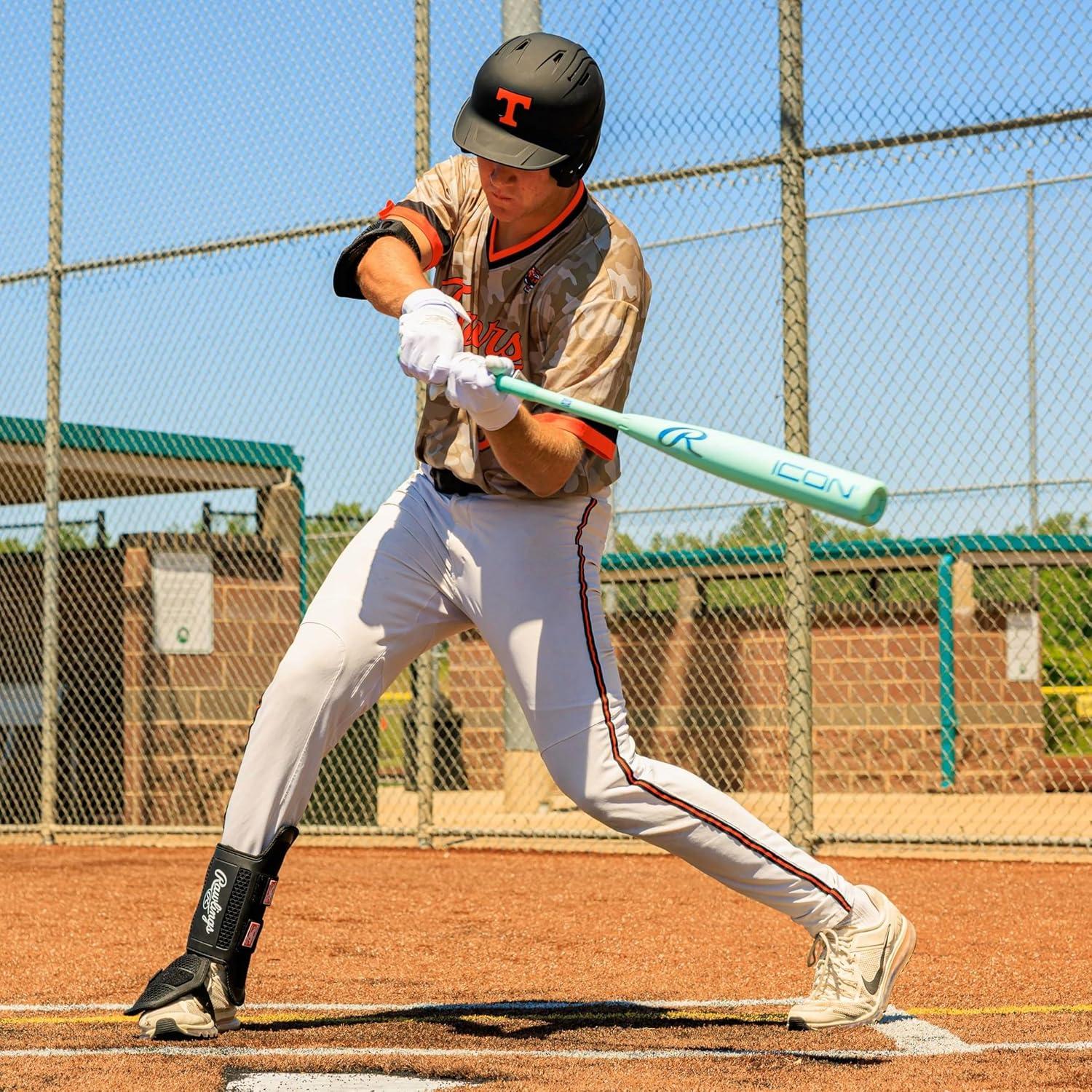 imageRawlings Batters Leg Guard Baseball Softball Small ampamp Large Sizes Multiple ColorsMint