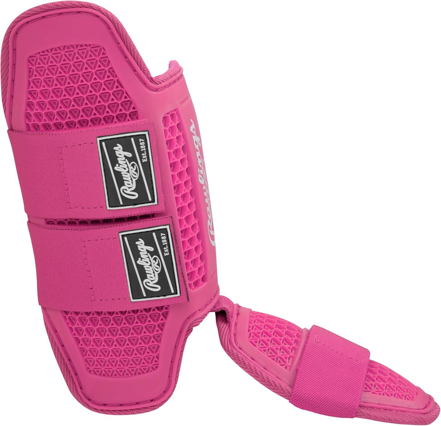 imageRawlings Batters Leg Guard Baseball Softball Small ampamp Large Sizes Multiple ColorsPink