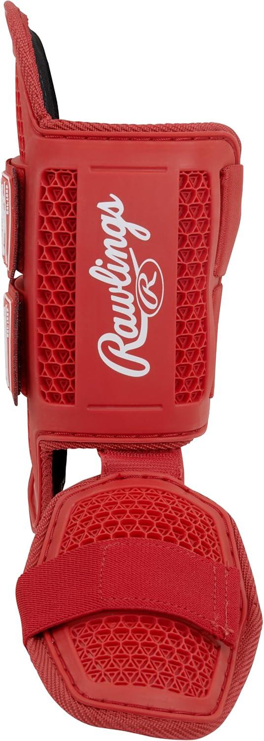 imageRawlings Batters Leg Guard Baseball Softball Small ampamp Large Sizes Multiple ColorsScarlet