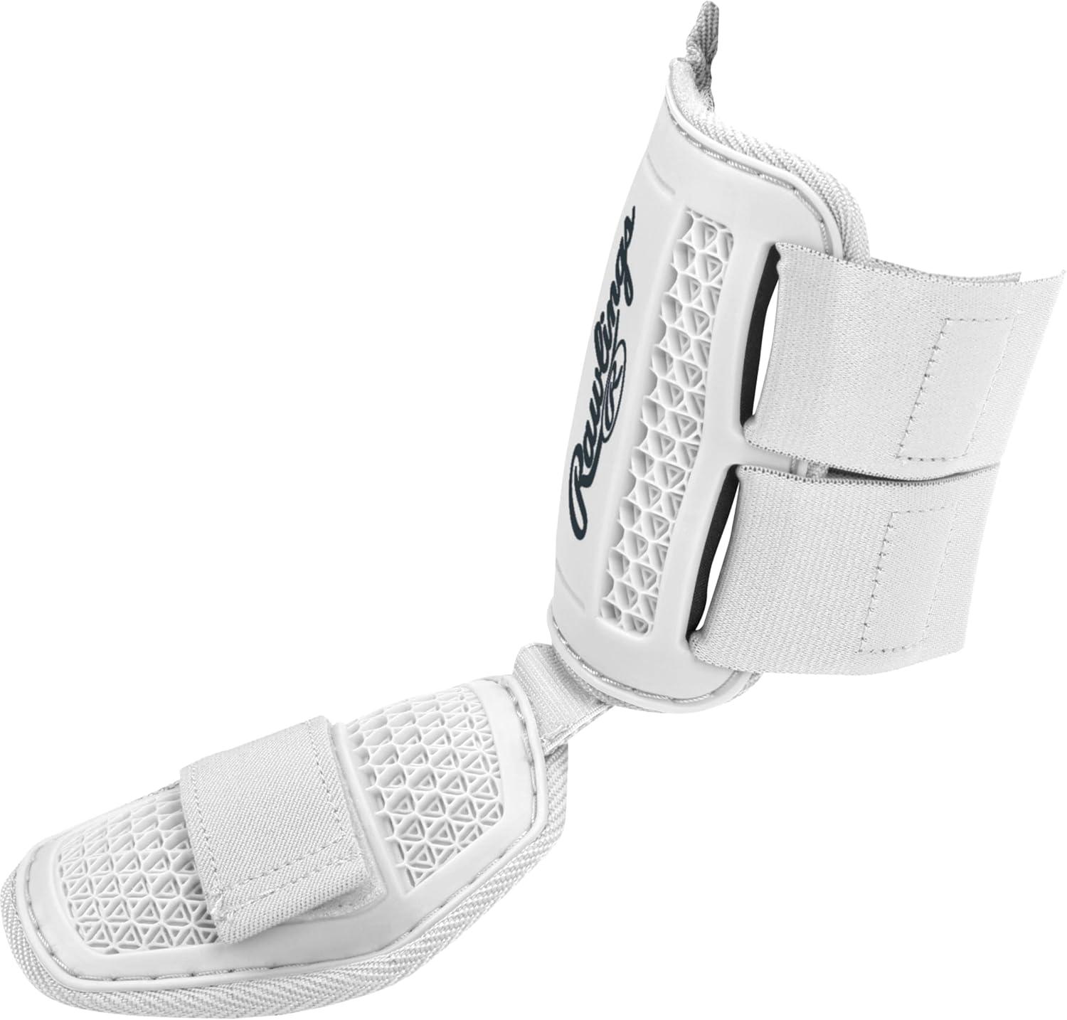 imageRawlings Batters Leg Guard Baseball Softball Small ampamp Large Sizes Multiple ColorsWhite