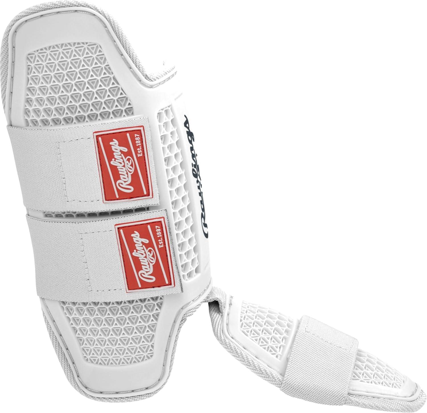 imageRawlings Batters Leg Guard Baseball Softball Small ampamp Large Sizes Multiple ColorsWhite