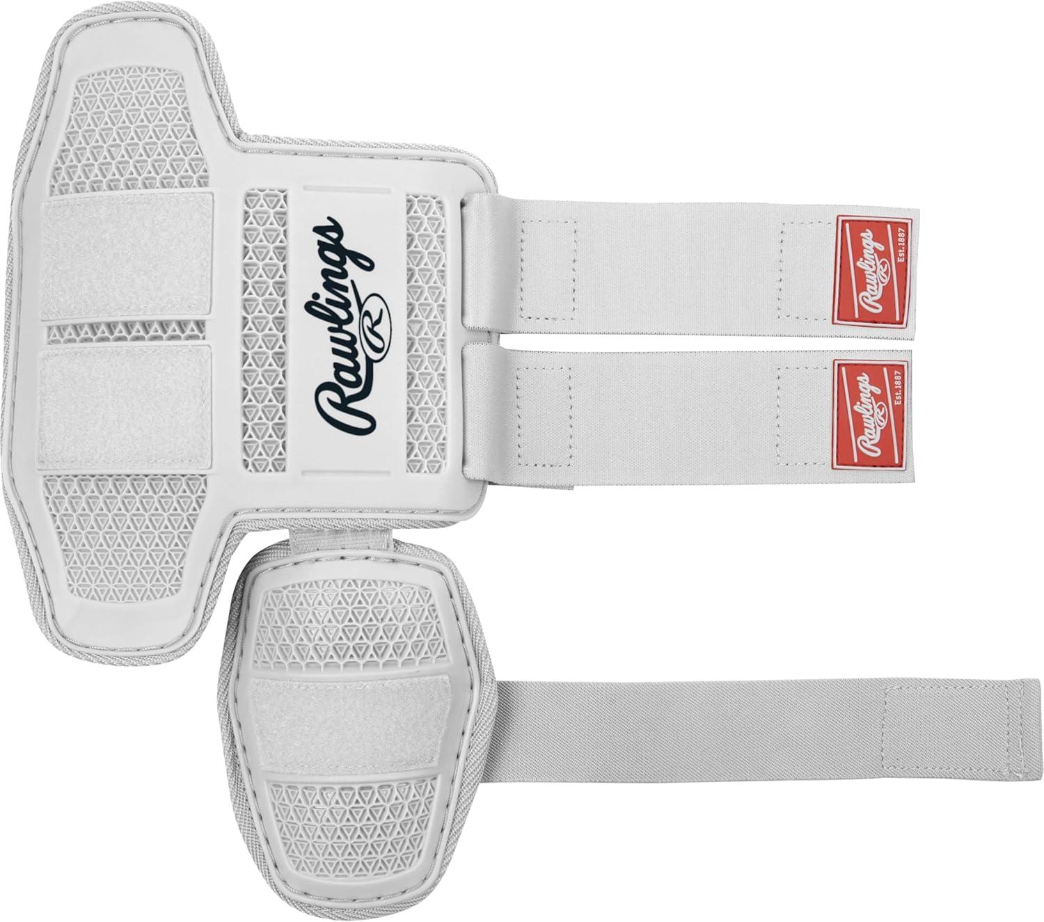imageRawlings Batters Leg Guard Baseball Softball Small ampamp Large Sizes Multiple ColorsWhite