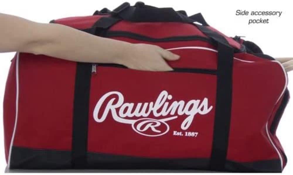 imageRawlings COVERT Duffle Equipment Bag BaseballSoftball Multiple StylesBlack