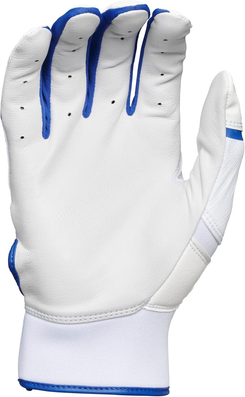 imageRawlings  Clout Baseball Batting Gloves  Adult Sizes  Multiple ColorsWHITEROYAL