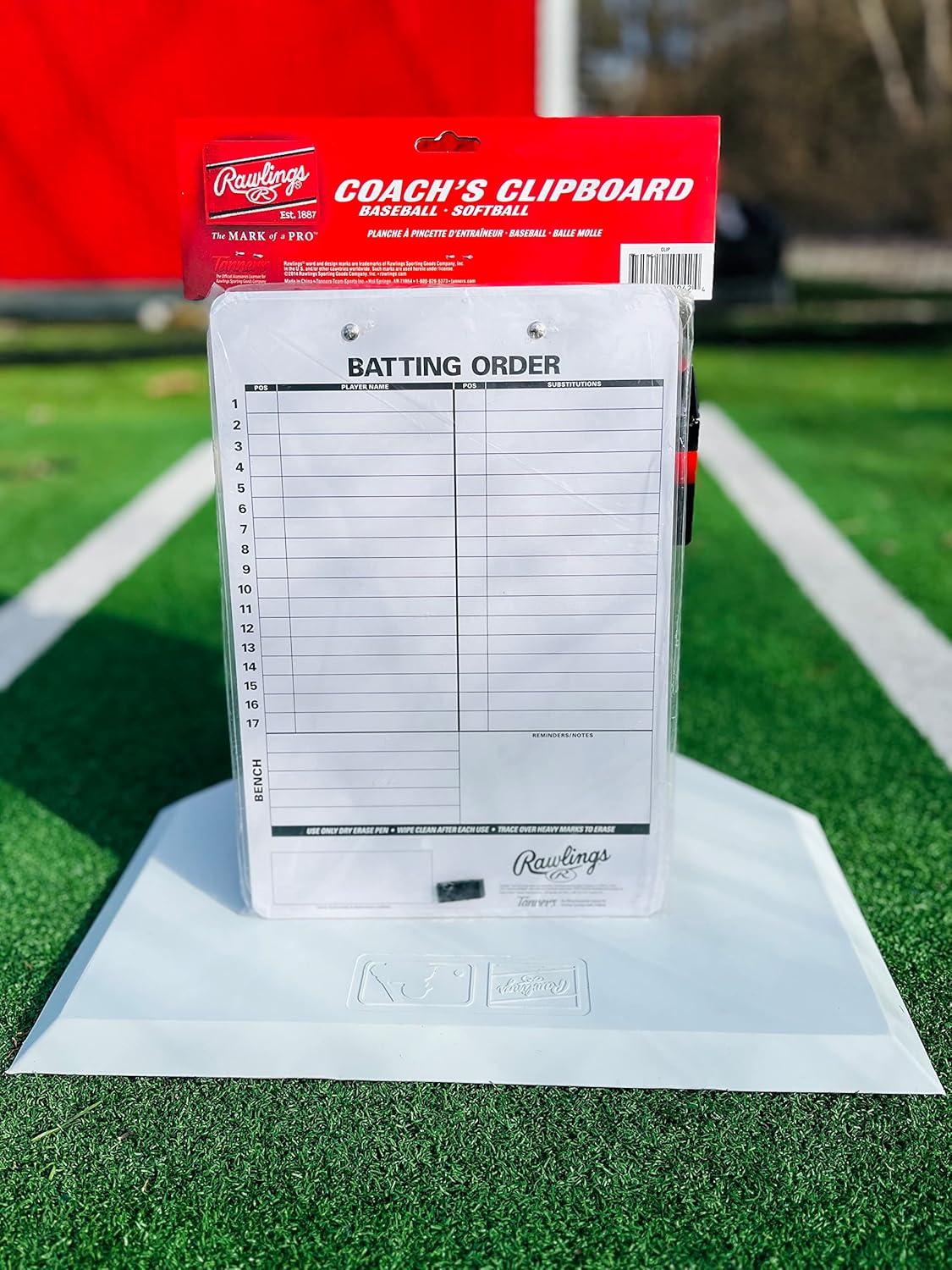 imageRawlings DryErase Coachs Clipboard BaseballSoftball