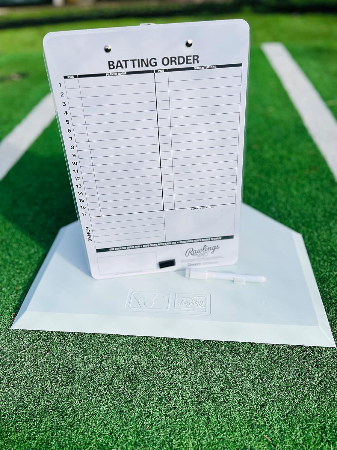 imageRawlings DryErase Coachs Clipboard BaseballSoftball