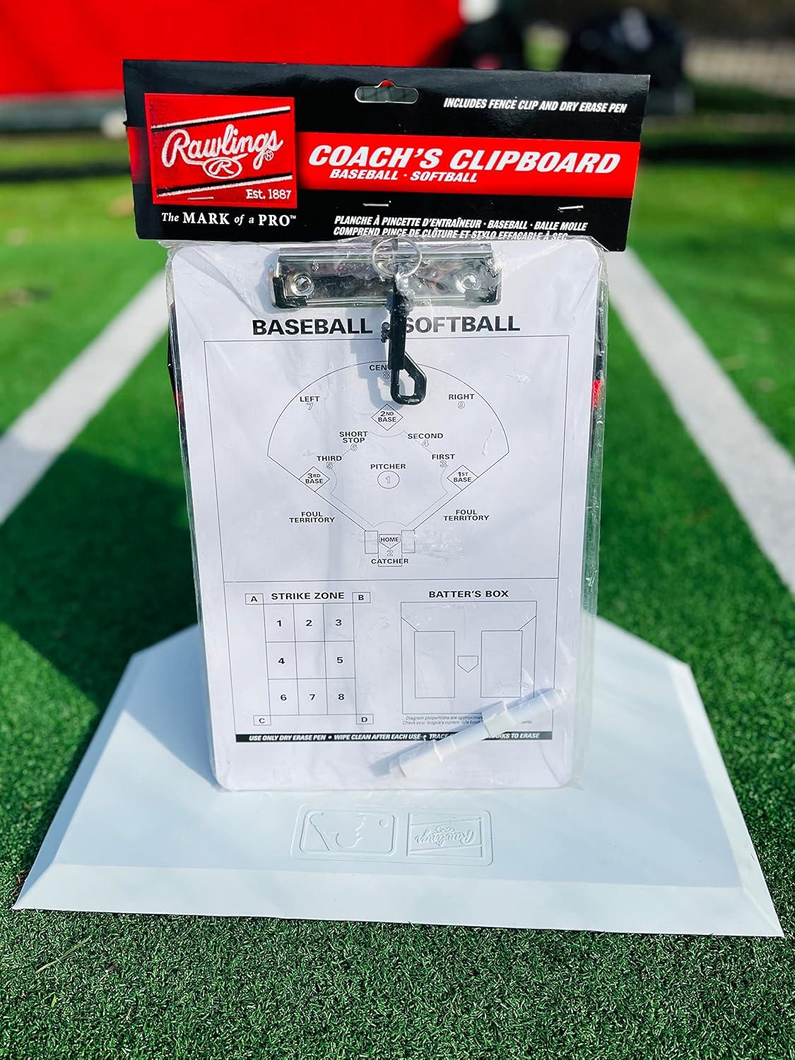 imageRawlings DryErase Coachs Clipboard BaseballSoftball
