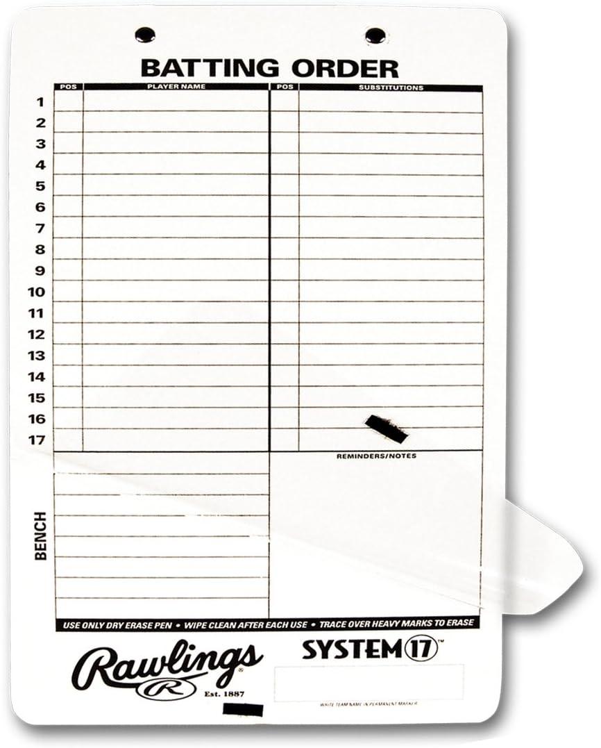imageRawlings DryErase Coachs Clipboard BaseballSoftball