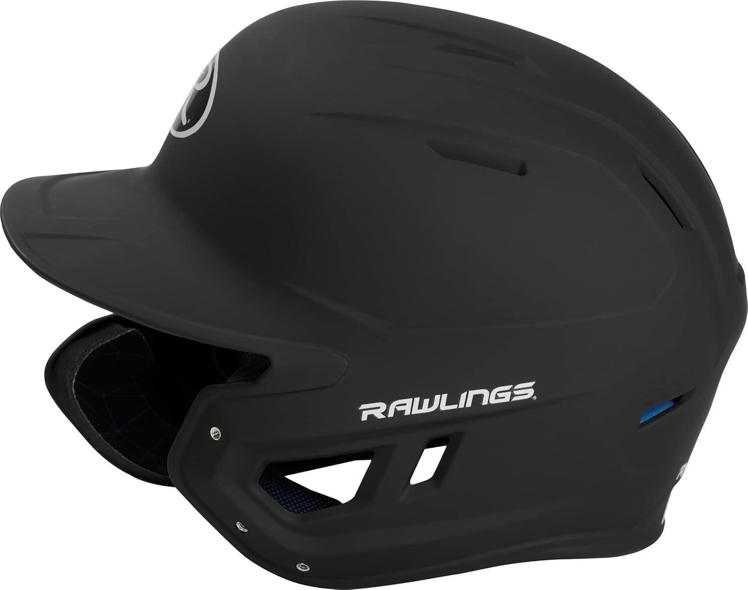 imageRawlings  MACH Adjust Baseball Batting Helmet  Adjustable Face Guard  Matte  JR ampamp SR Sizes  Multiple ColorsMatte Black