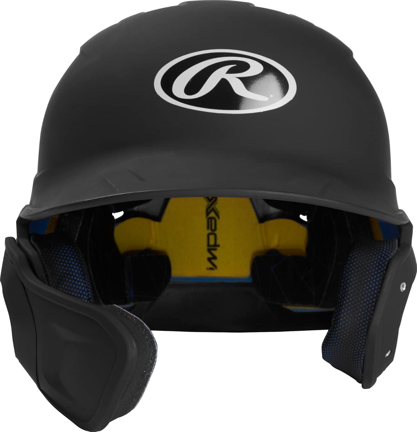 imageRawlings  MACH Adjust Baseball Batting Helmet  Adjustable Face Guard  Matte  JR ampamp SR Sizes  Multiple ColorsMatte Black