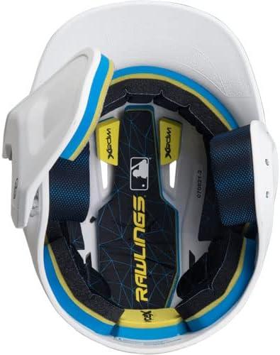 imageRawlings  MACH Adjust Baseball Batting Helmet  Adjustable Face Guard  Matte  JR ampamp SR Sizes  Multiple ColorsMatte White