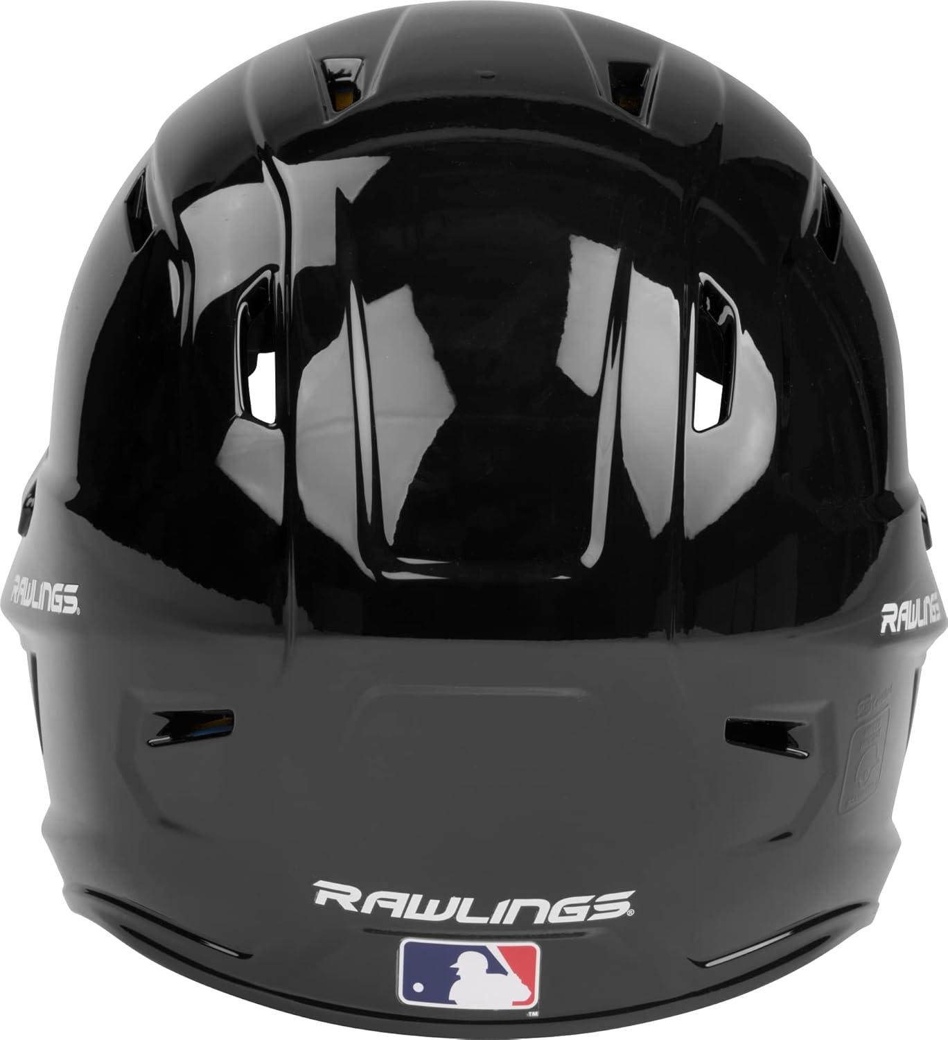 imageRawlings  MACH Baseball Batting Helmet  Gloss  JR ampamp SR Sizes  Multiple ColorsGloss Black