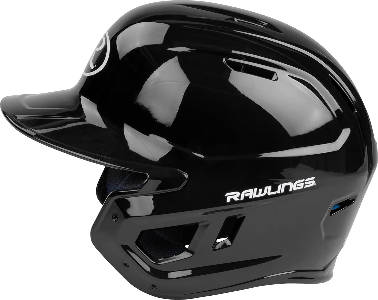 imageRawlings  MACH Baseball Batting Helmet  Gloss  JR ampamp SR Sizes  Multiple ColorsGloss Black