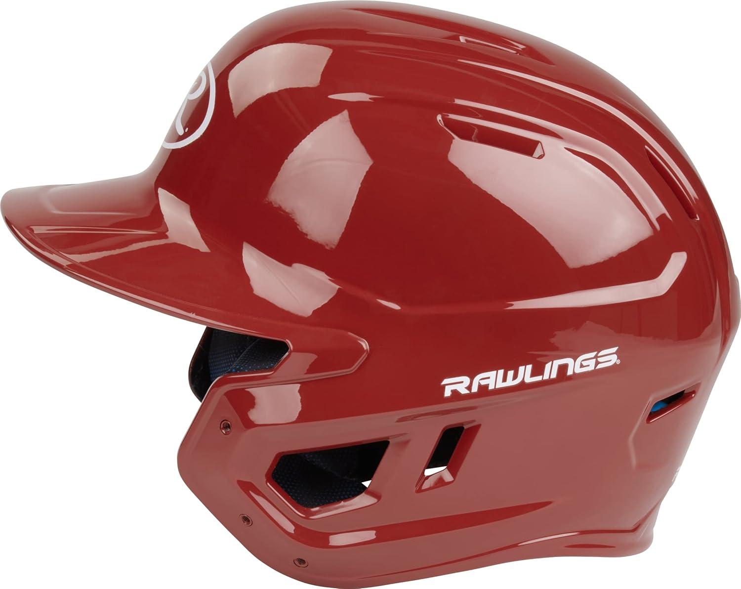 imageRawlings  MACH Baseball Batting Helmet  Gloss  JR ampamp SR Sizes  Multiple ColorsGloss Cardinal