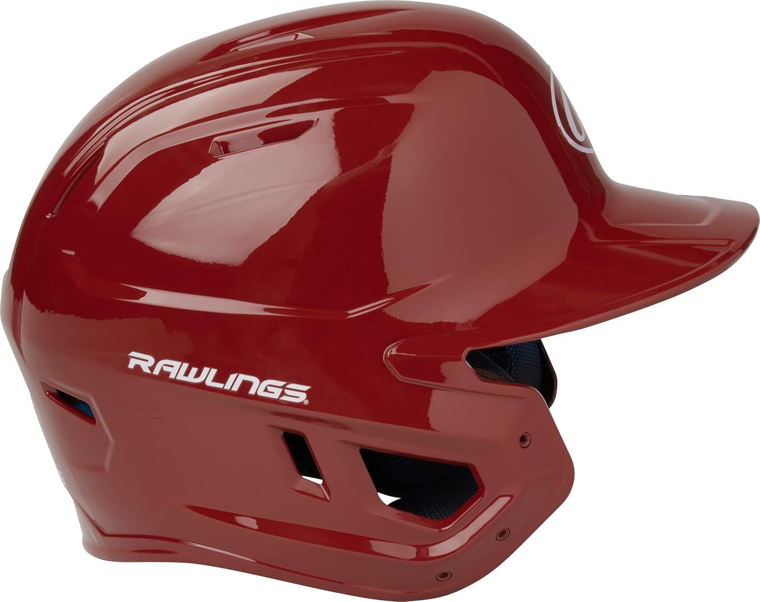 imageRawlings  MACH Baseball Batting Helmet  Gloss  JR ampamp SR Sizes  Multiple ColorsGloss Cardinal