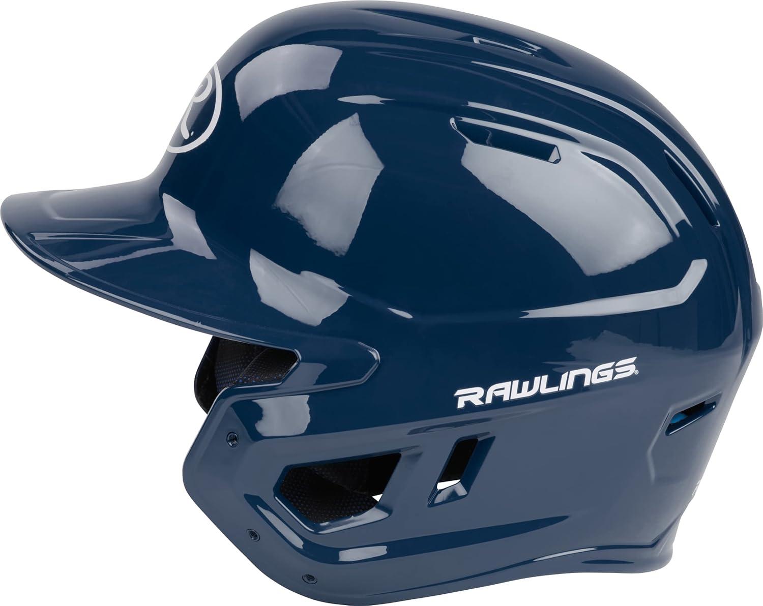 imageRawlings  MACH Baseball Batting Helmet  Gloss  JR ampamp SR Sizes  Multiple ColorsGloss Navy