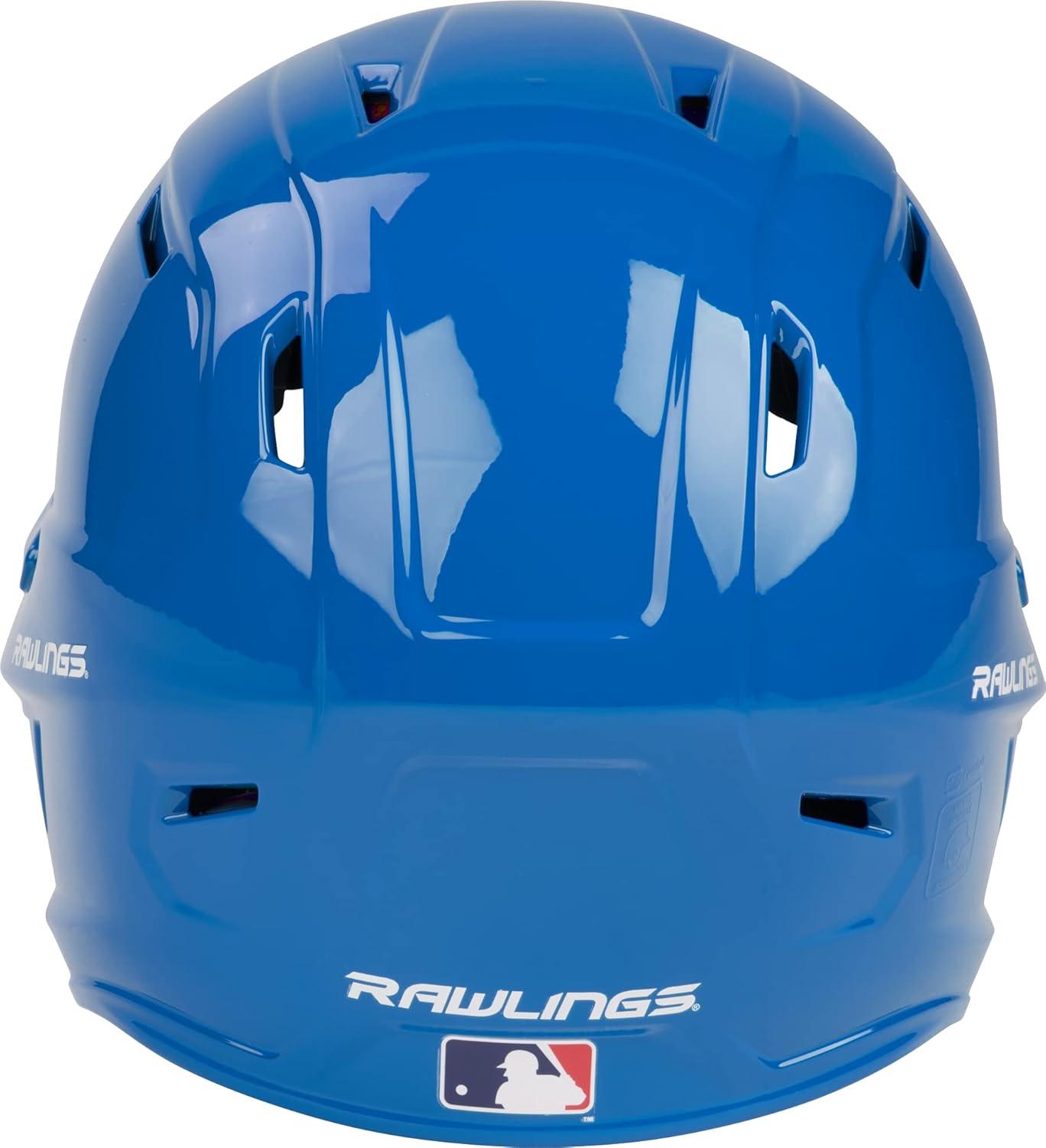 imageRawlings  MACH Baseball Batting Helmet  Gloss  JR ampamp SR Sizes  Multiple ColorsGloss Royal