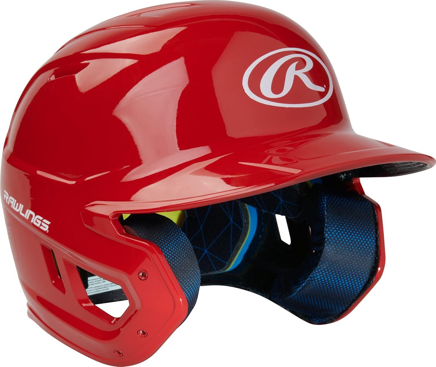 imageRawlings  MACH Baseball Batting Helmet  Gloss  JR ampamp SR Sizes  Multiple ColorsGloss Scarlet