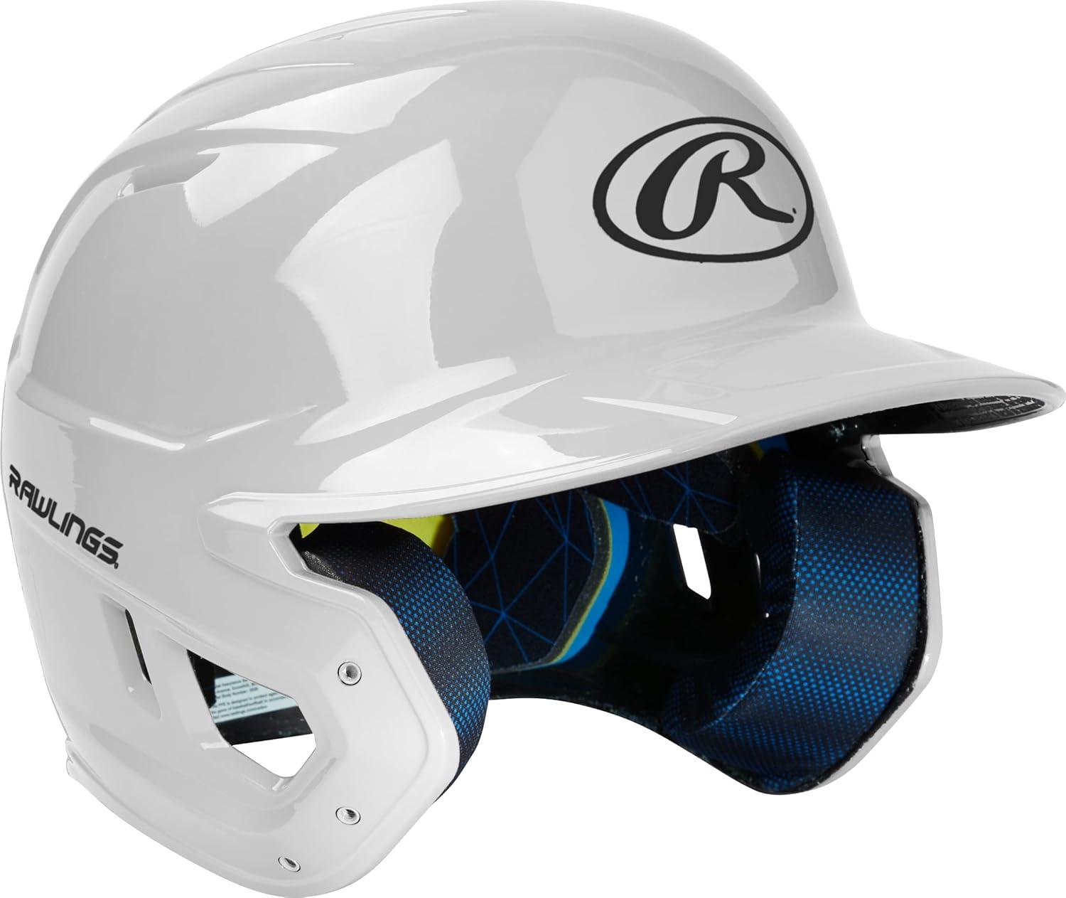 imageRawlings  MACH Baseball Batting Helmet  Gloss  JR ampamp SR Sizes  Multiple ColorsGloss White