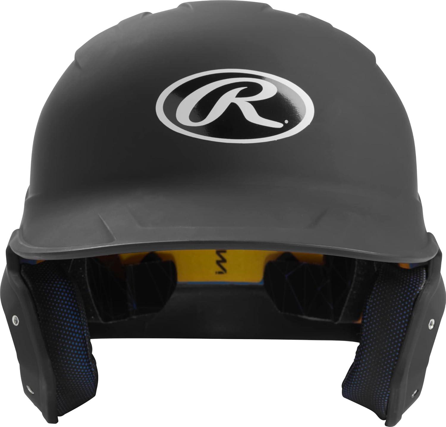 imageRawlings  MACH Baseball Batting Helmet  Matte  JR ampamp SR Sizes  Multiple ColorsMatte Black