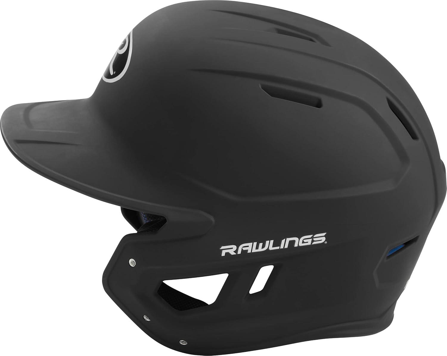 imageRawlings  MACH Baseball Batting Helmet  Matte  JR ampamp SR Sizes  Multiple ColorsMatte Black
