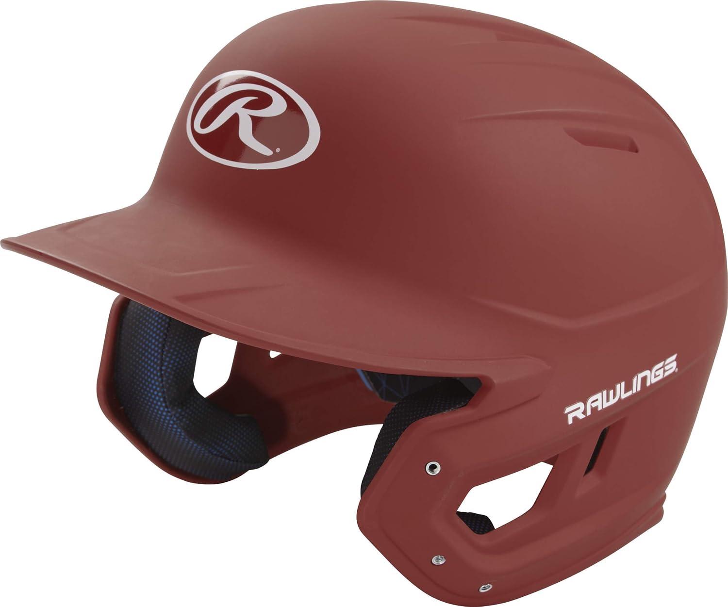 imageRawlings  MACH Baseball Batting Helmet  Matte  JR ampamp SR Sizes  Multiple ColorsMatte Cardinal