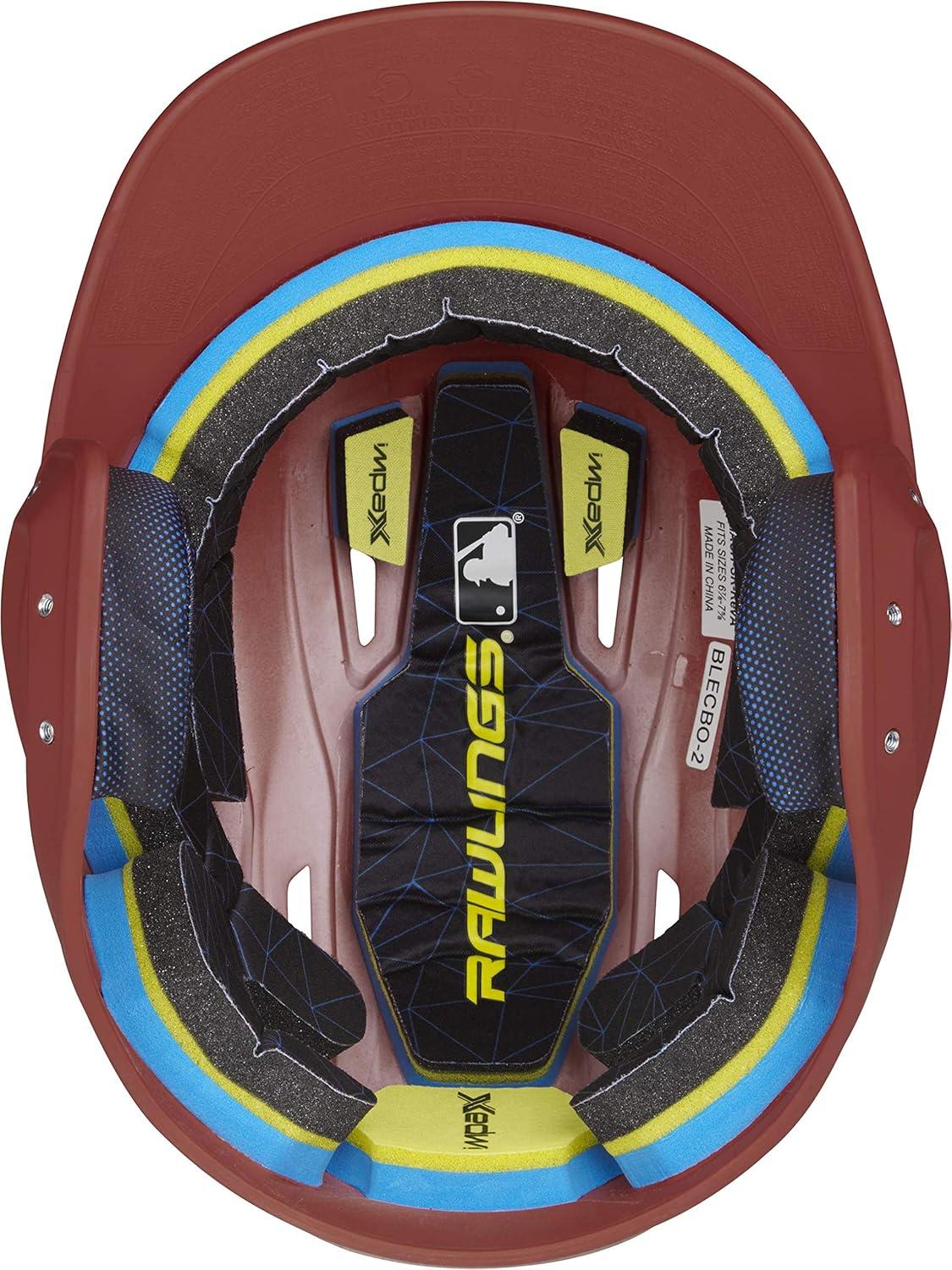 imageRawlings  MACH Baseball Batting Helmet  Matte  JR ampamp SR Sizes  Multiple ColorsMatte Cardinal