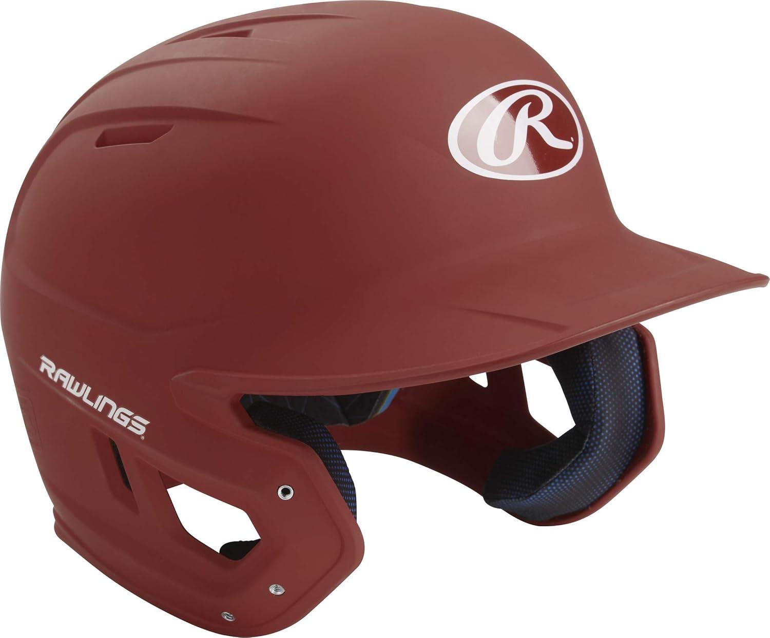 imageRawlings  MACH Baseball Batting Helmet  Matte  JR ampamp SR Sizes  Multiple ColorsMatte Cardinal