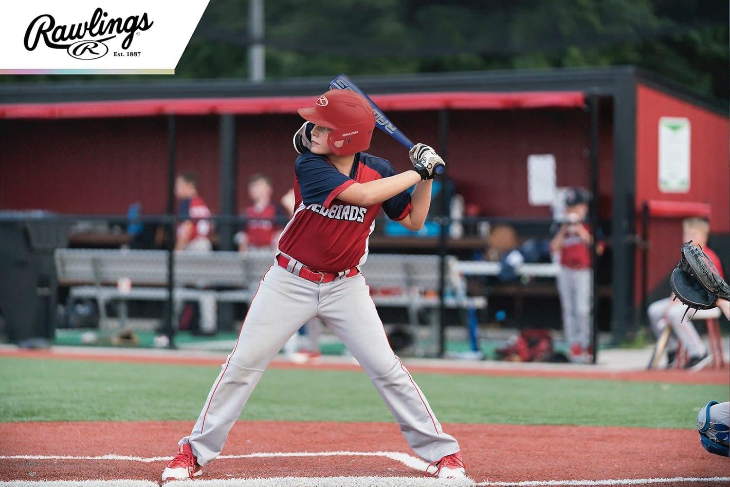 imageRawlings  MACH Baseball Batting Helmet  Matte  JR ampamp SR Sizes  Multiple ColorsMatte Cardinal