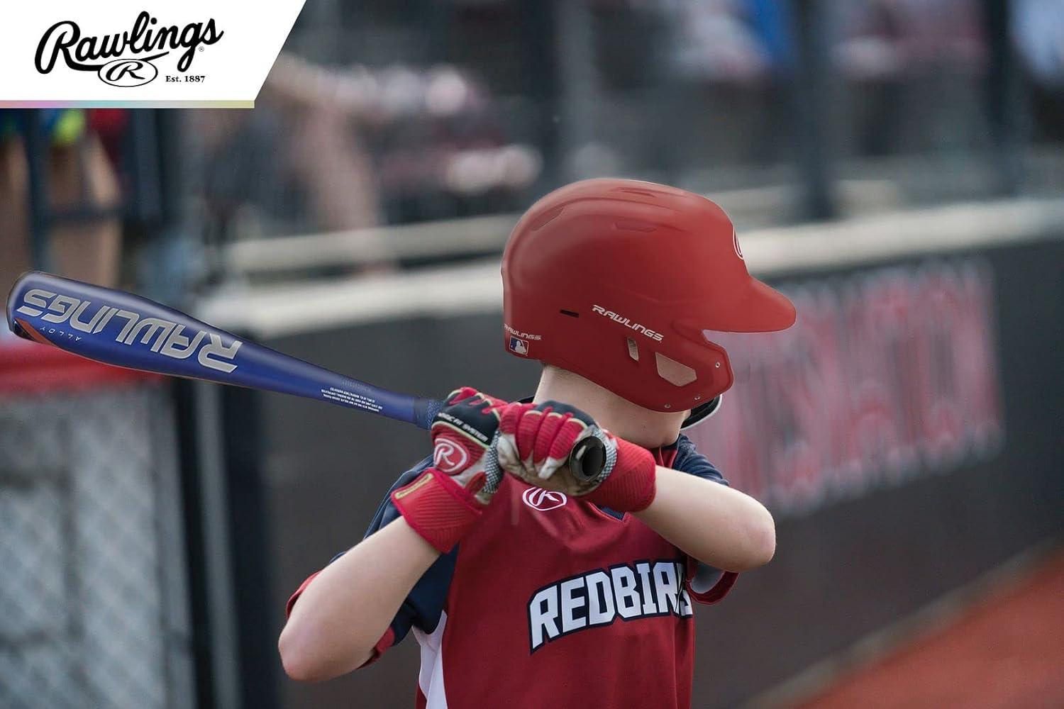 imageRawlings  MACH Baseball Batting Helmet  Matte  JR ampamp SR Sizes  Multiple ColorsMatte Cardinal