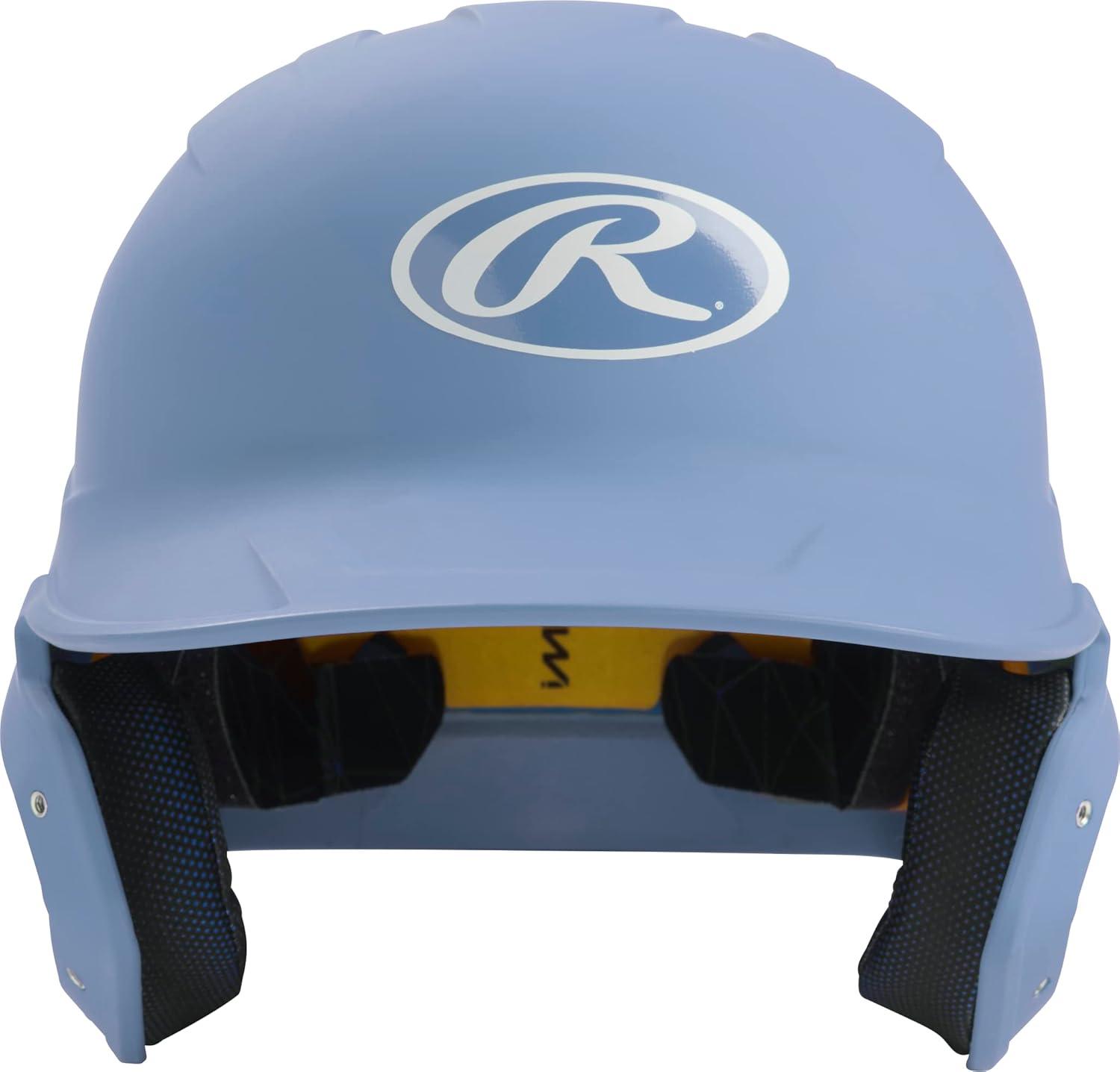 imageRawlings  MACH Baseball Batting Helmet  Matte  JR ampamp SR Sizes  Multiple ColorsMatte Carolina Blue