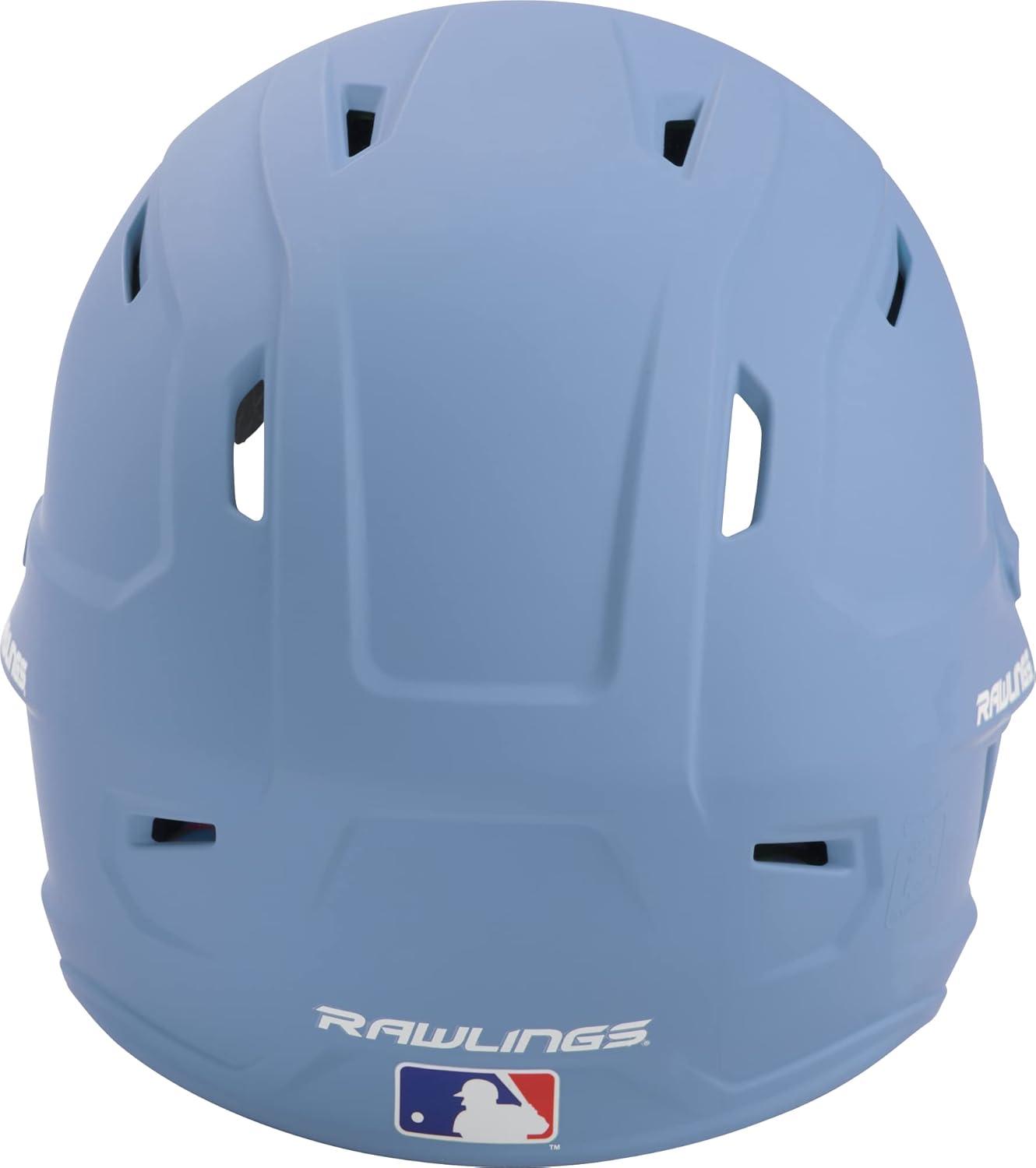 imageRawlings  MACH Baseball Batting Helmet  Matte  JR ampamp SR Sizes  Multiple ColorsMatte Carolina Blue