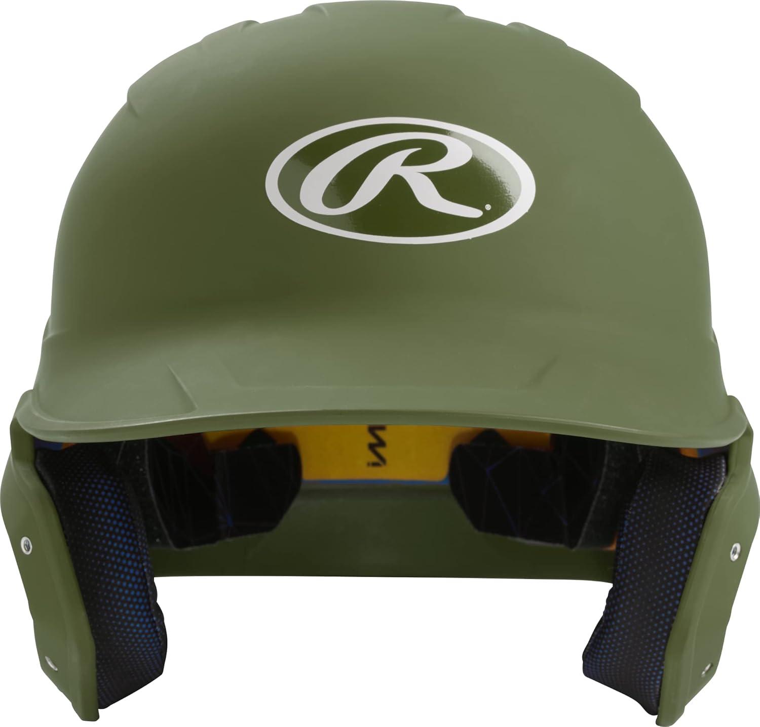 imageRawlings  MACH Baseball Batting Helmet  Matte  JR ampamp SR Sizes  Multiple ColorsMatte Military Green