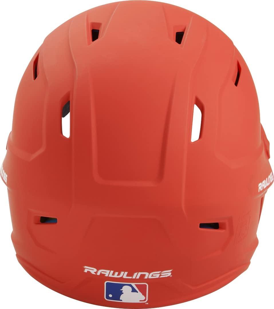 imageRawlings  MACH Baseball Batting Helmet  Matte  JR ampamp SR Sizes  Multiple ColorsMatte Orange