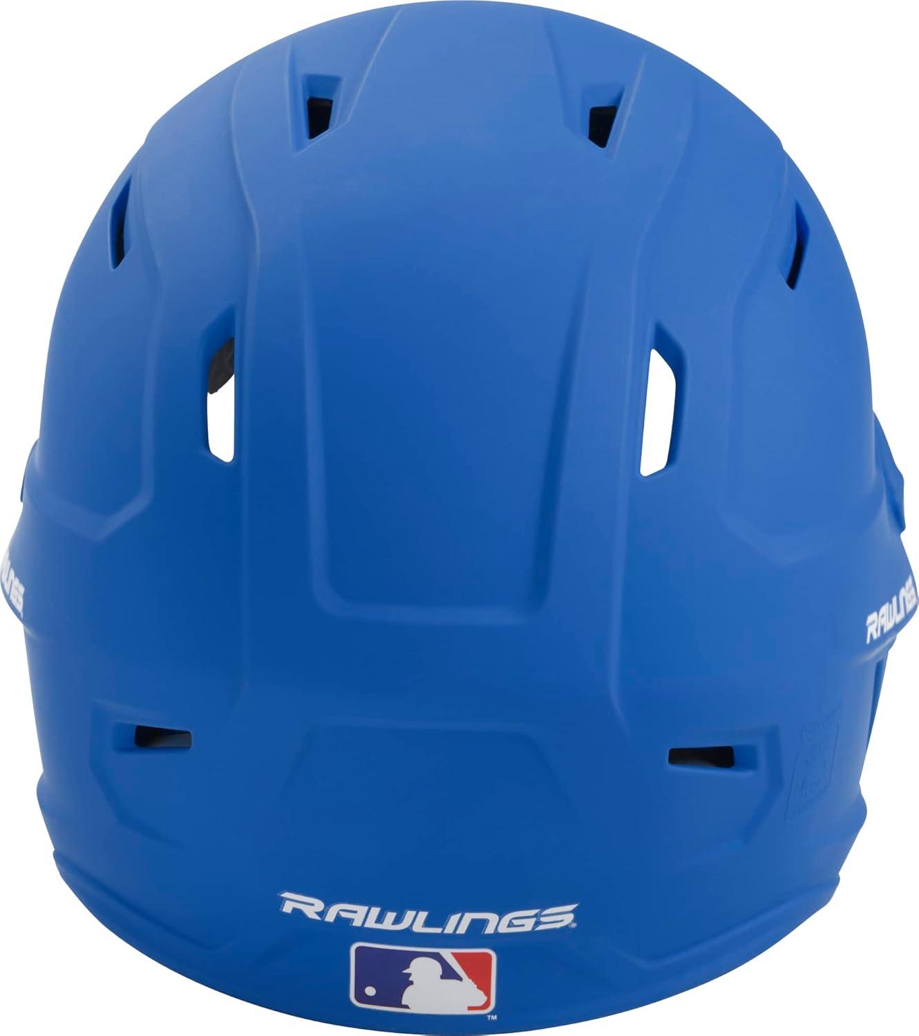 imageRawlings  MACH Baseball Batting Helmet  Matte  JR ampamp SR Sizes  Multiple ColorsMatte Royal