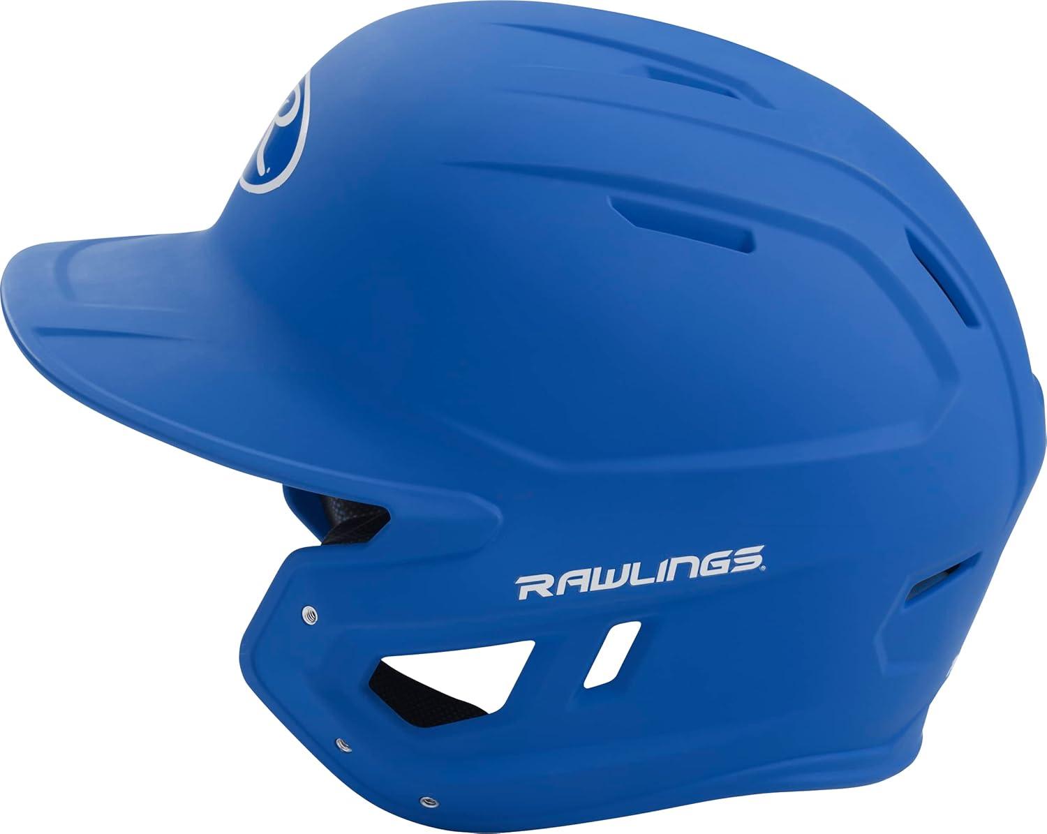 imageRawlings  MACH Baseball Batting Helmet  Matte  JR ampamp SR Sizes  Multiple ColorsMatte Royal