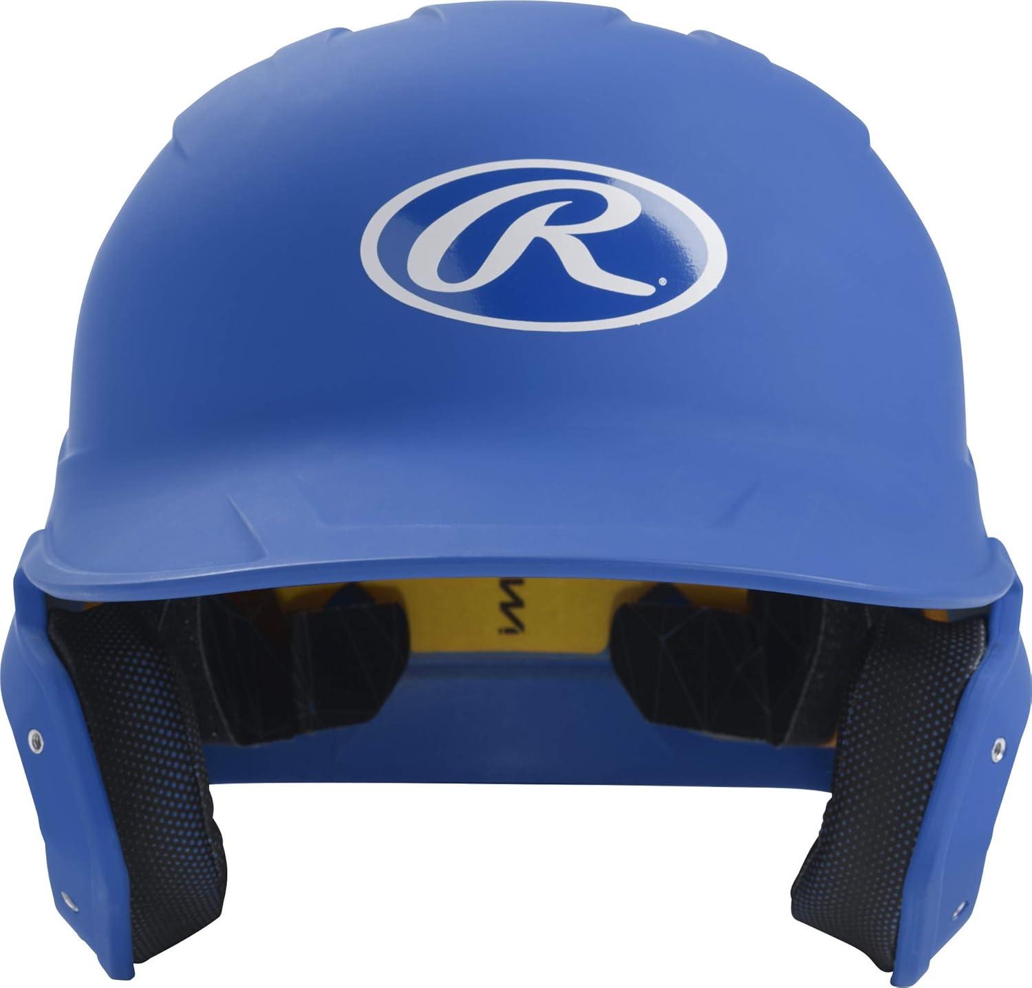 imageRawlings  MACH Baseball Batting Helmet  Matte  JR ampamp SR Sizes  Multiple ColorsMatte Royal